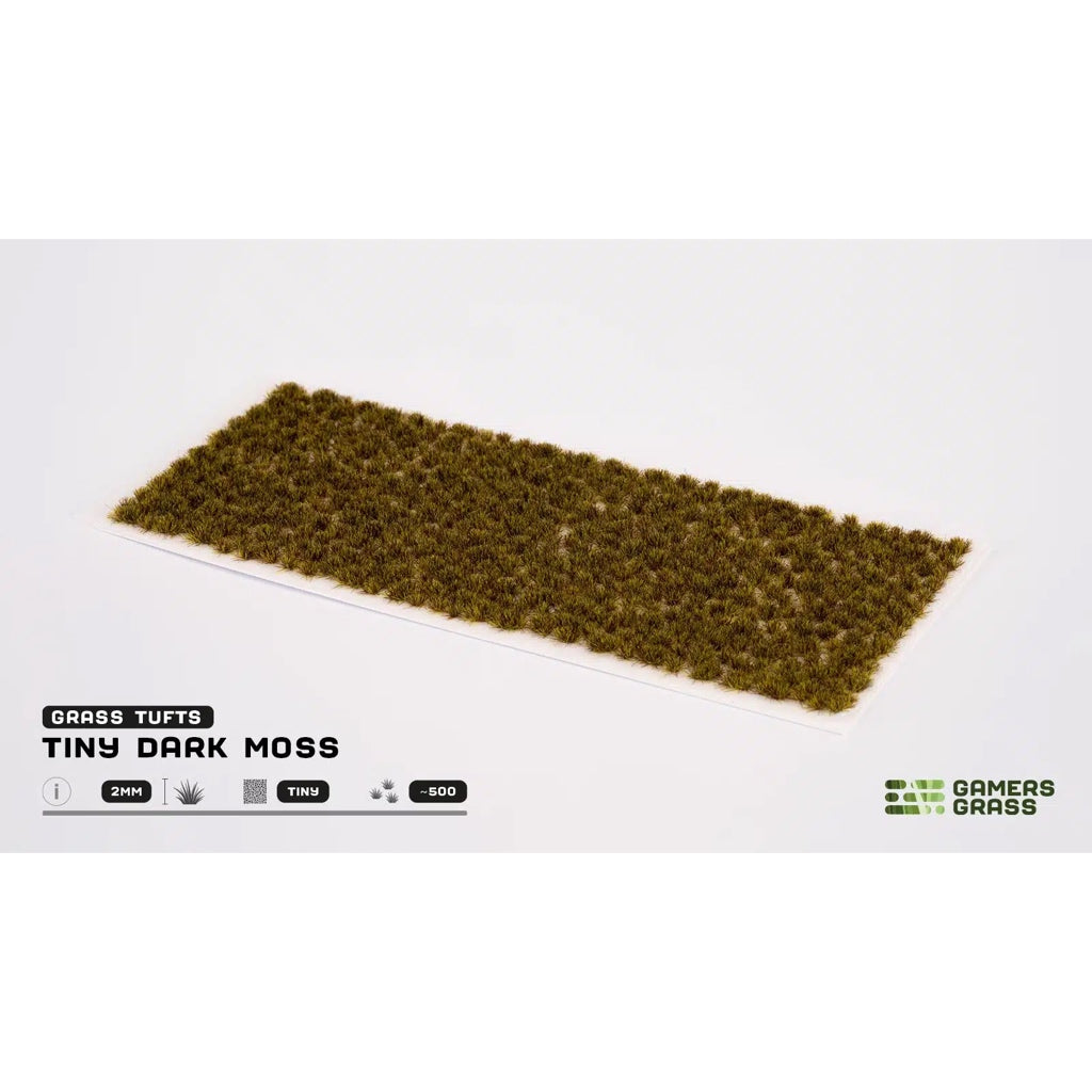 GAMER'S GRASS: TINY DARK MOSS 2MM (TINY 500X)