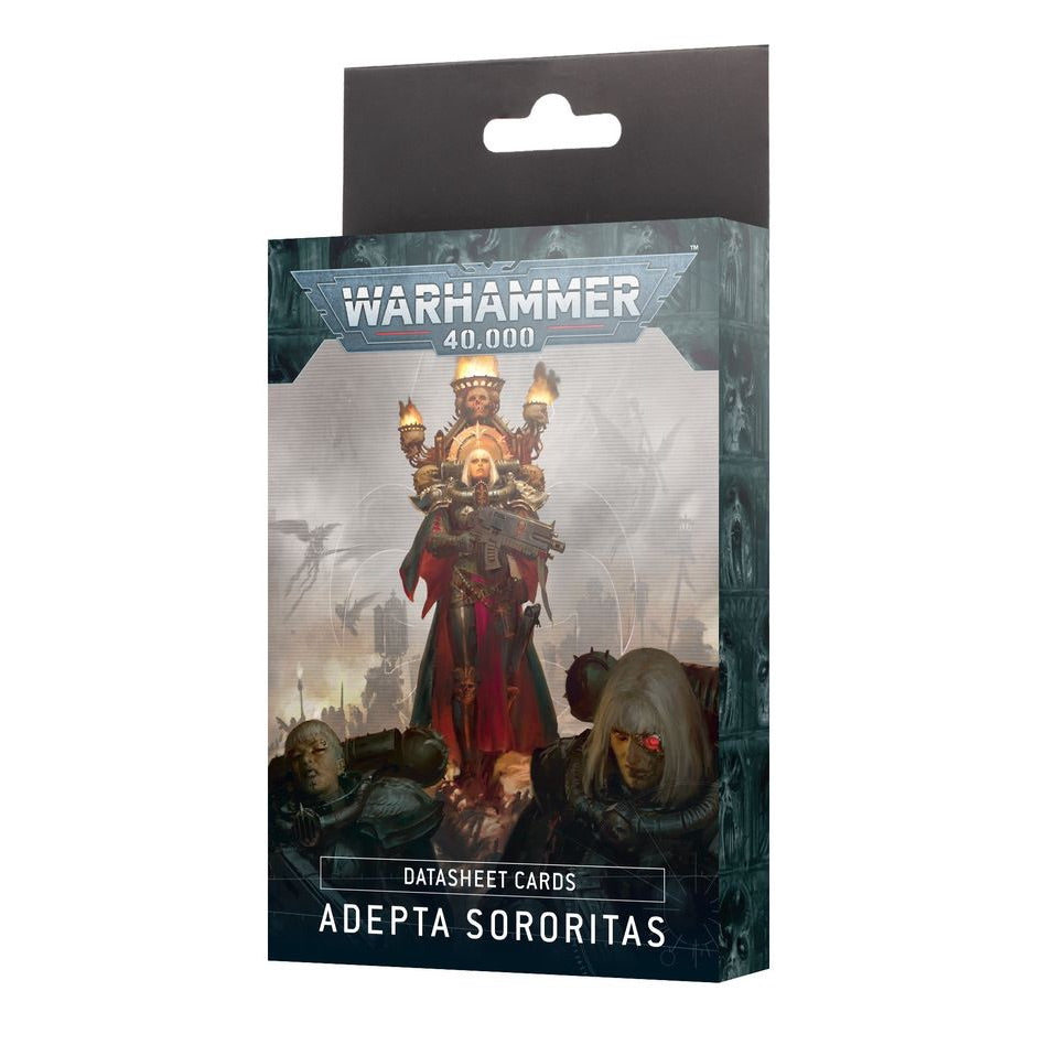 WARHAMMER 40K: ADEPTA SORORITAS DATASHEET CARDS