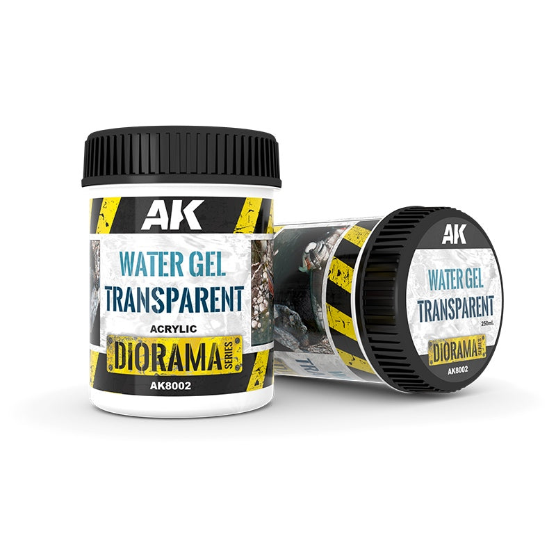 AK INTERACTIVE WATER GEL TRANSPARENT 250ML (ACRYLIC)