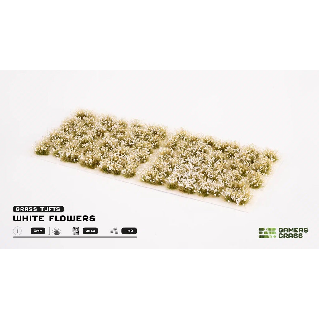 GAMER'S GRASS: WHITE FLOWERS