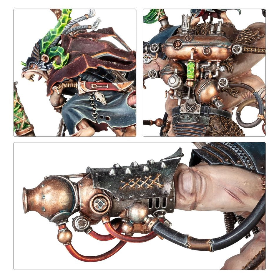 WARHAMMER AGE OF SIGMAR: SKAVEN THANQUOL ON BONERIPPER