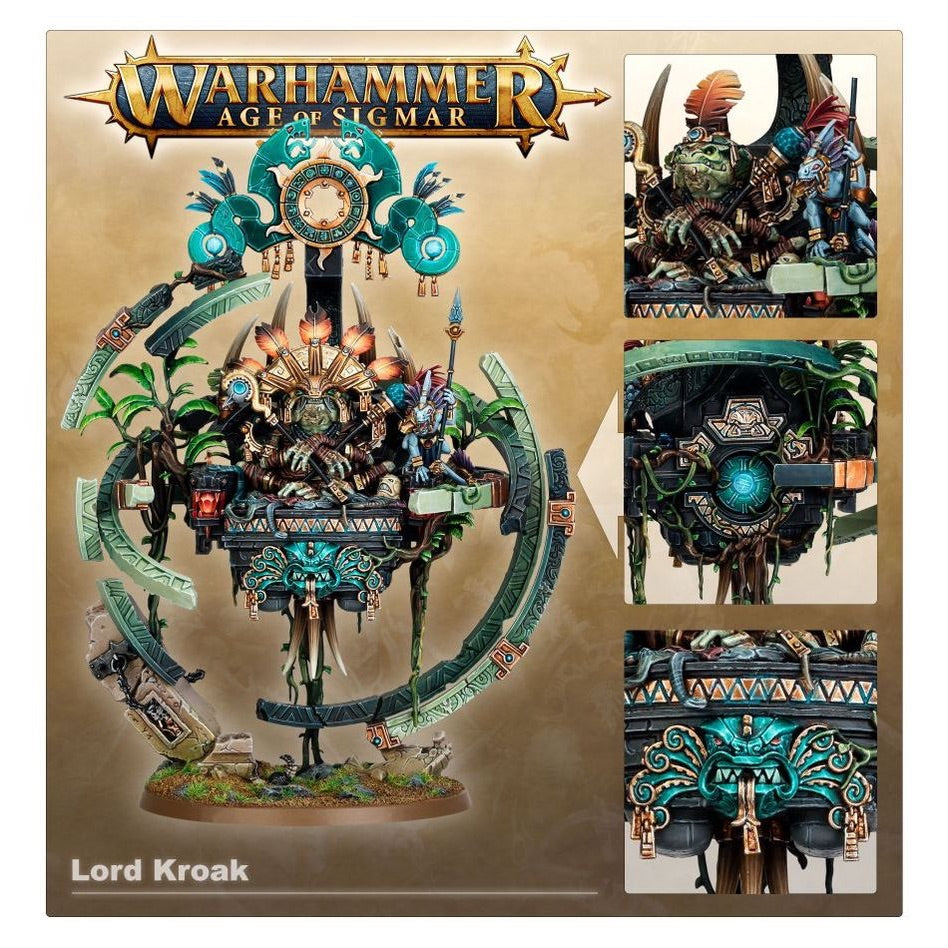 WARHAMMER AGE OF SIGMAR: SERAPHON LORD KROAK