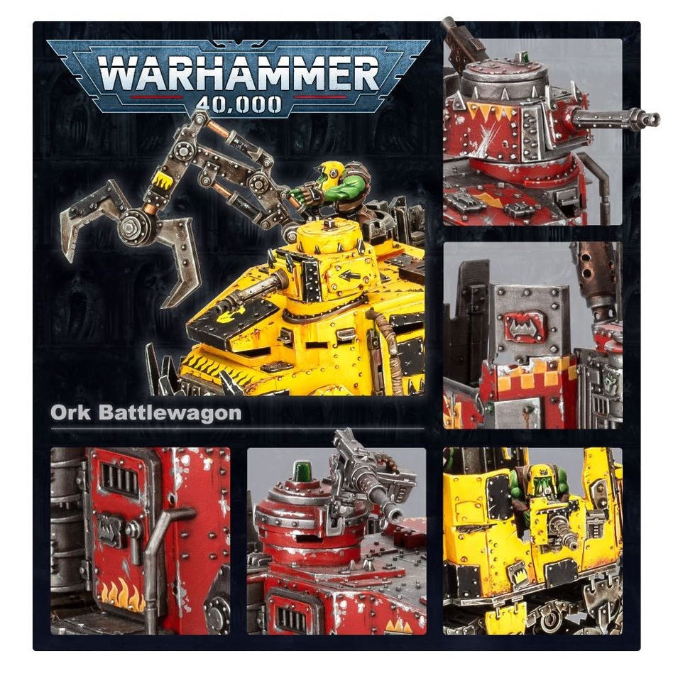 WARHAMMER 40K: ORKS BATTLEWAGON/GUNWAGON/BONEBREAKA