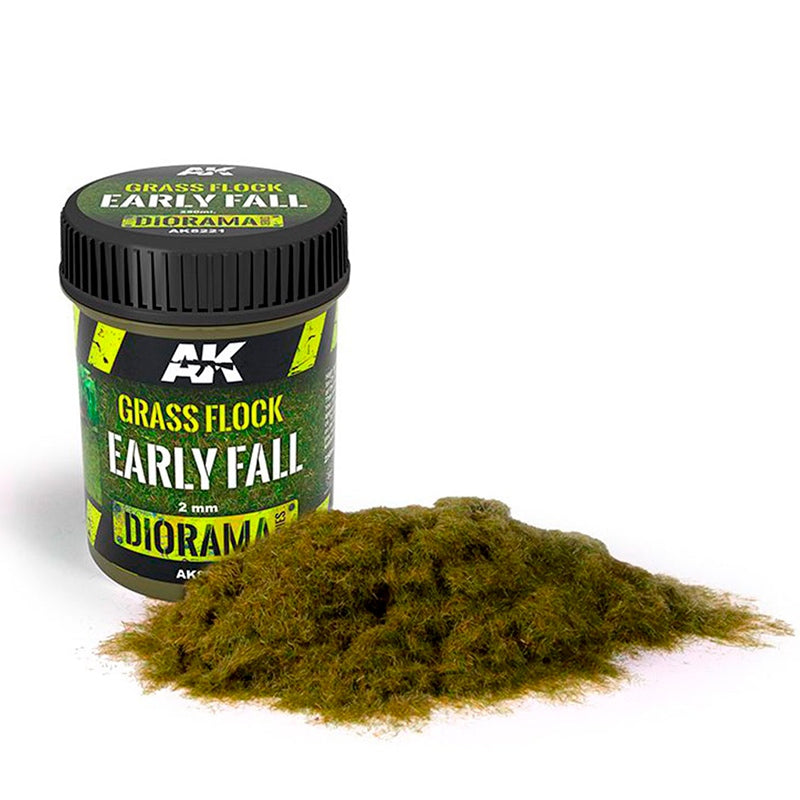 AK INTERACTIVE GRASS FLOCK 2MM EARLY FALL