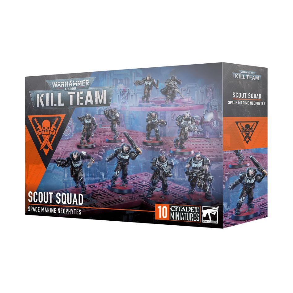 WARHAMMER 40K: KILL TEAM SPACE MARINE SCOUT SQUAD 2024