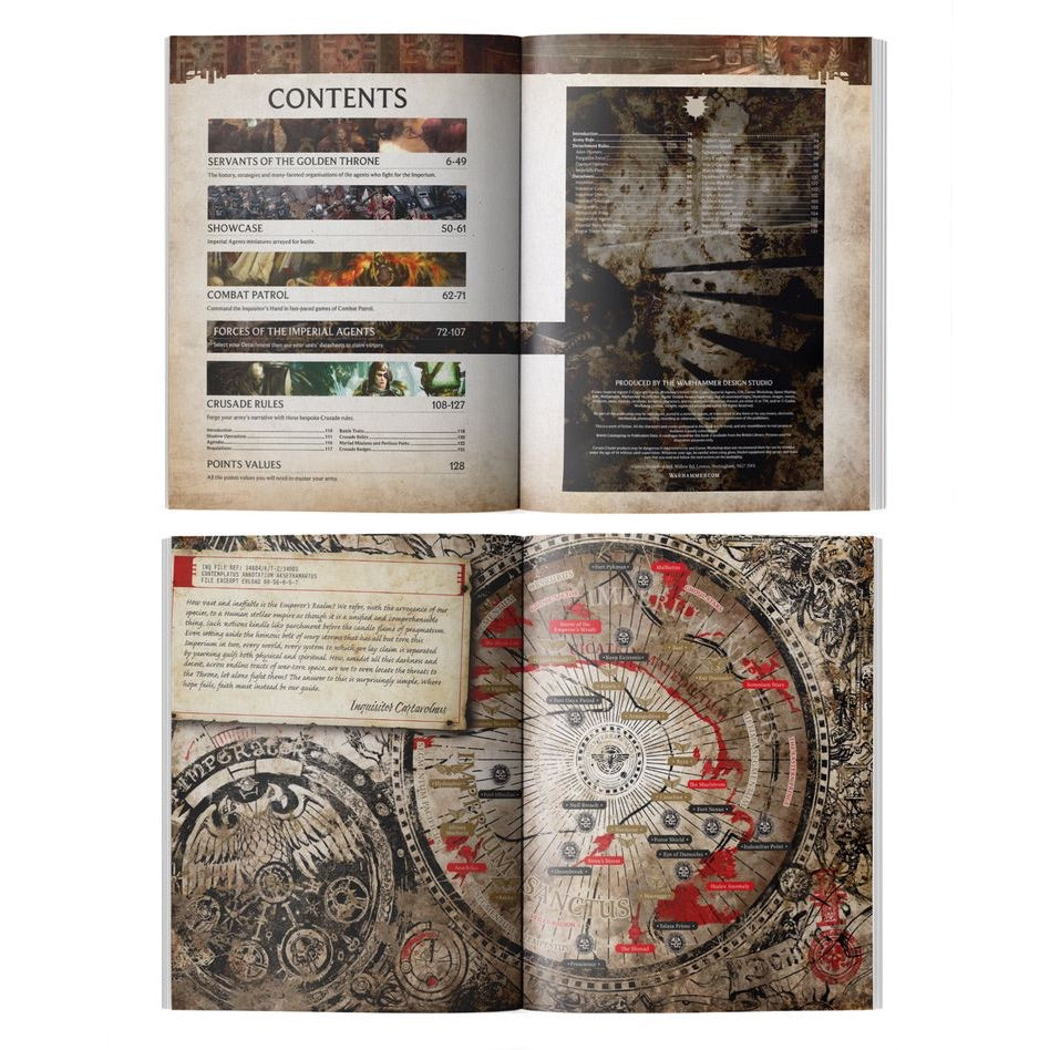 WARHAMMER 40K: CODEX IMPERIAL AGENTS (ENGLISH)