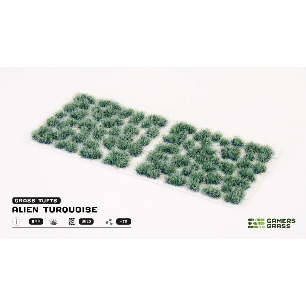 GAMER'S GRASS: ALIEN TURQUOISE 6MM