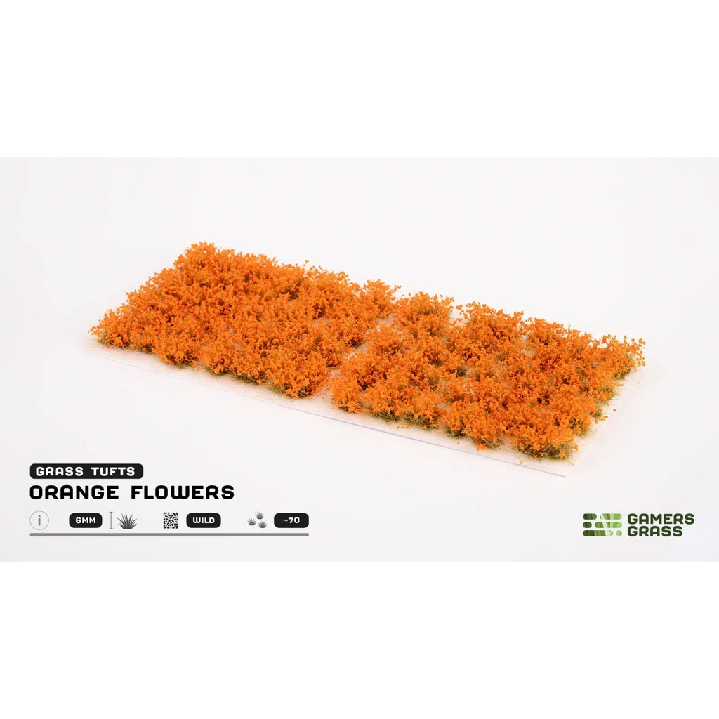 GAMER'S GRASS: ORANGE FLOWERS