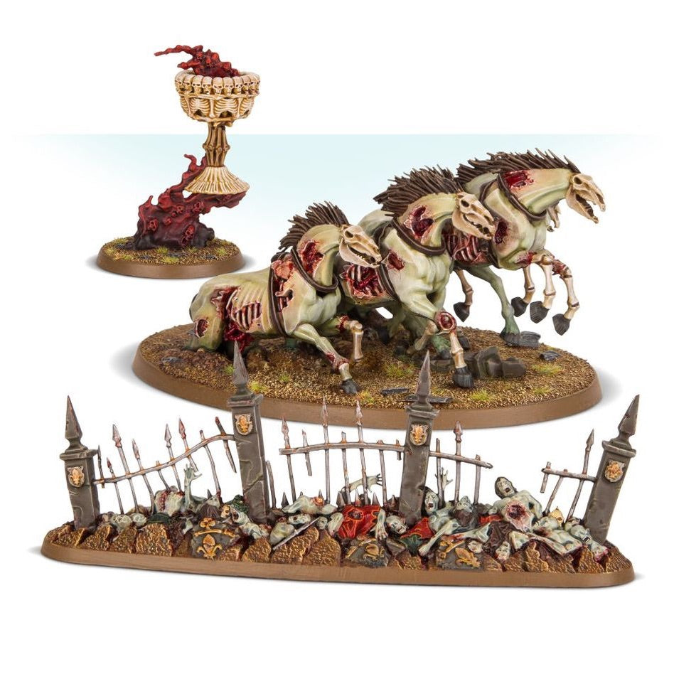WARHAMMER AGE OF SIGMAR: ENDLESS SPELLS FLESH-EATER COURTS