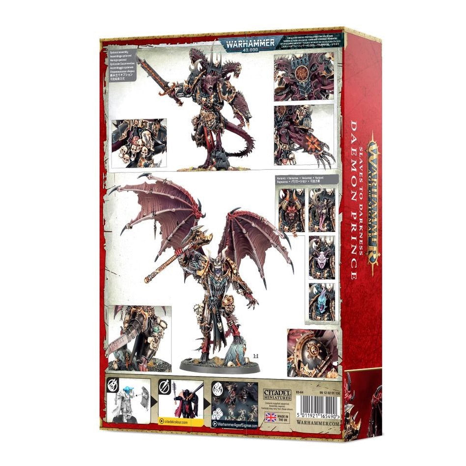 WARHAMMER AGE OF SIGMAR: SLAVES TO DARKNESS DAEMON PRINCE