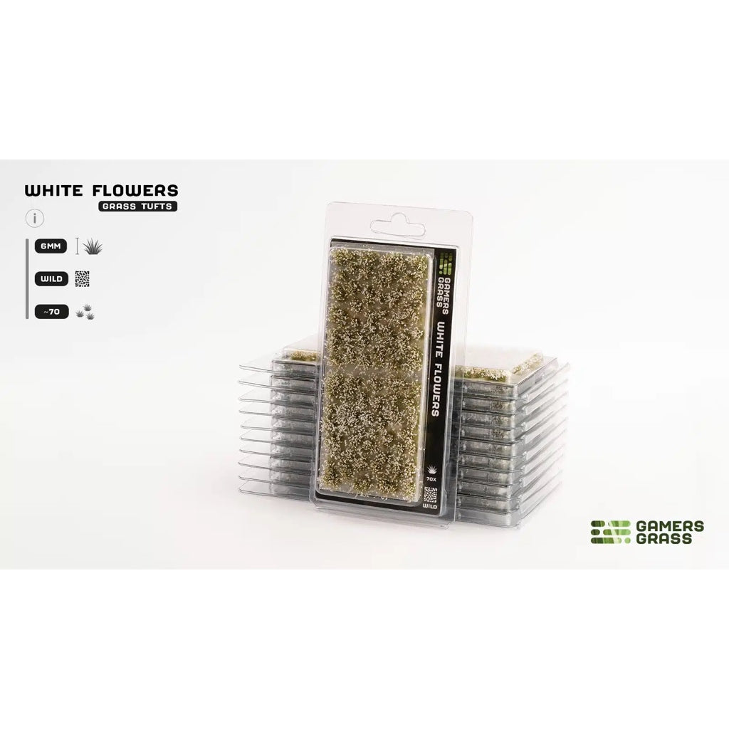 GAMER'S GRASS: WHITE FLOWERS