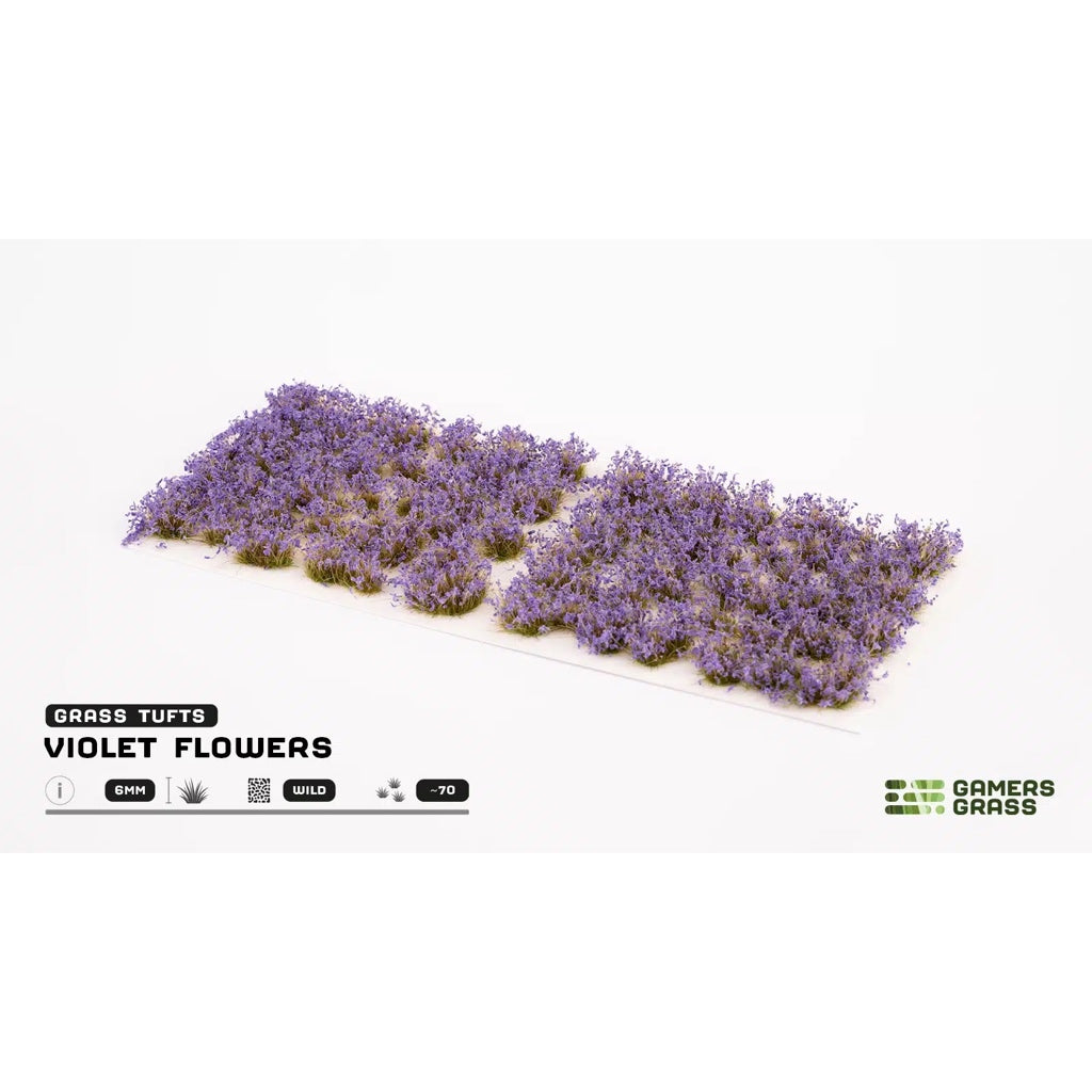 GAMER'S GRASS: VIOLET FLOWERS