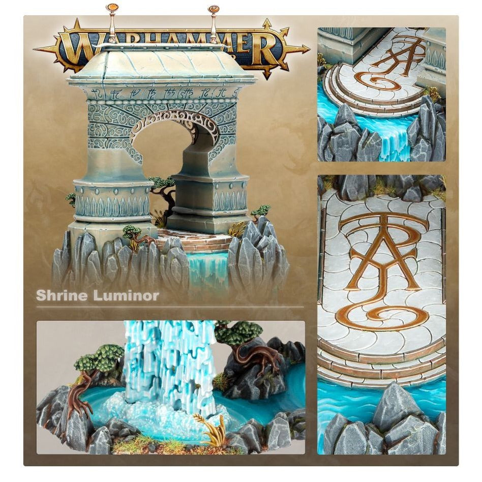 WARHAMMER AGE OF SIGMAR: LUMINETH REALM-LORDS SHRINE LUMINOR