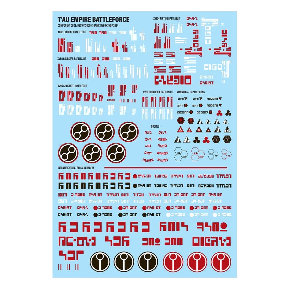 WARHAMMER 40K: T'AU EMPIRE BATTLEFORCE RETALIATION CADRE