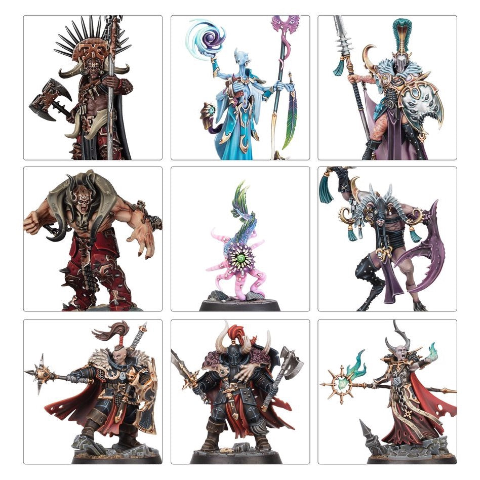WARHAMMER AGE OF SIGMAR: UNDERWORLDS CHAOS WARBANDS DESPOILERS AND DAEMONS
