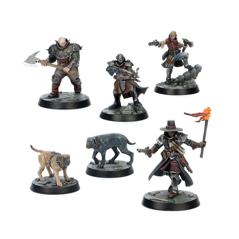 WARHAMMER AGE OF SIGMAR: UNDERWORLDS ORDER WARBANDS HEROES AND HUNTERS