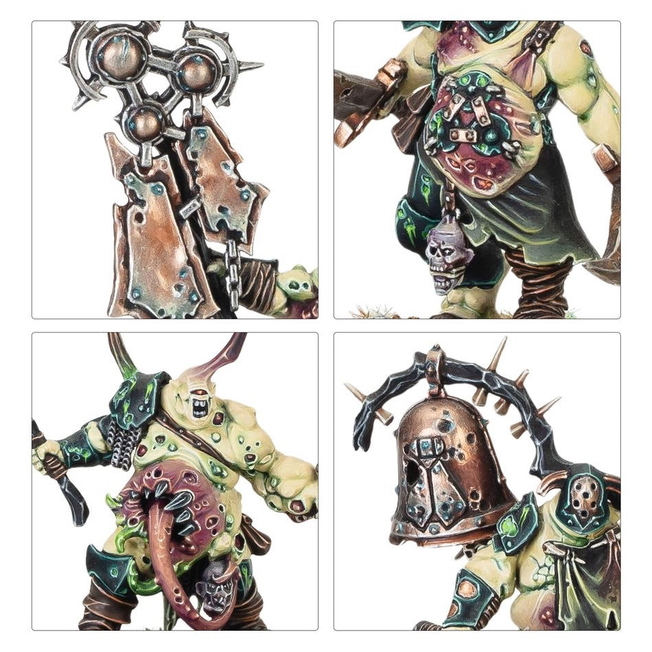 WARHAMMER AGE OF SIGMAR: MAGGOTKIN OF NURGLE BATTLEFORCE SHUDDERBLIGHT CYST