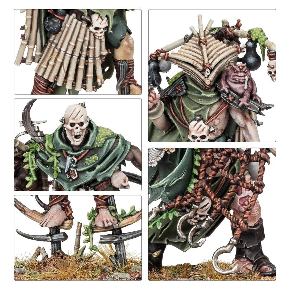 WARHAMMER AGE OF SIGMAR: MAGGOTKIN OF NURGLE BATTLEFORCE SHUDDERBLIGHT CYST