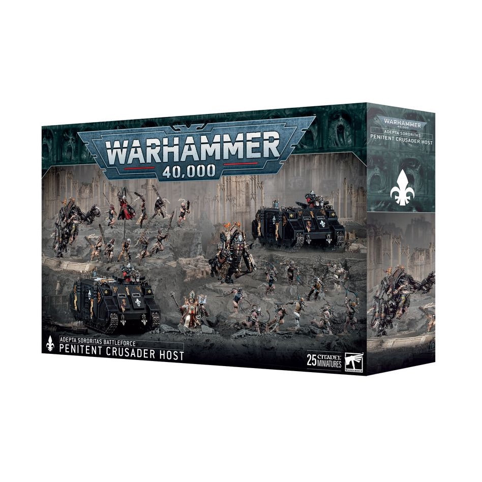 WARHAMMER 40K: ADEPTA SORORITAS BATTLEFORCE PENITENT CRUSADE HOST
