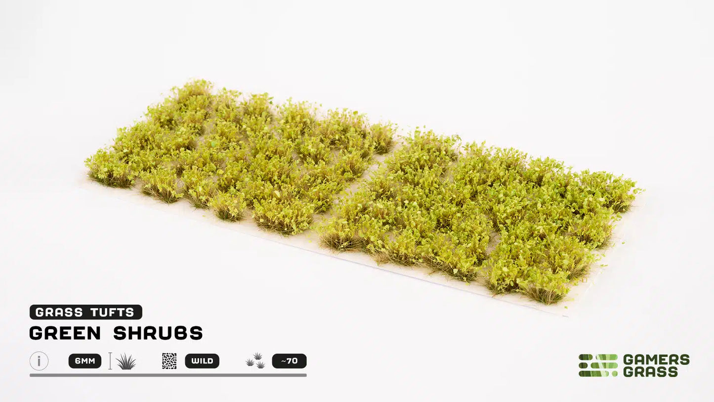 GAMER'S GRASS: GREEN SHRUBS