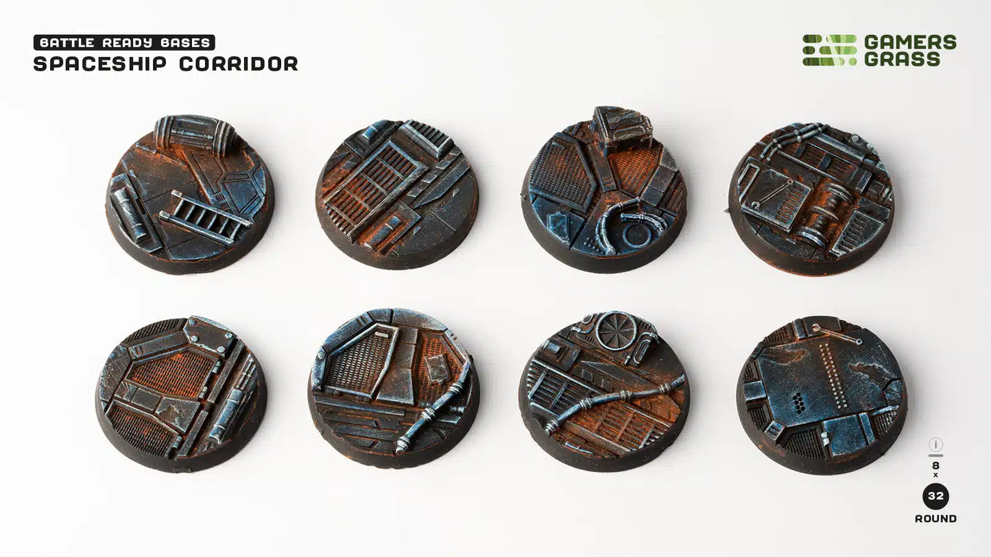 GAMER'S GRASS: SPACESHIP CORRIDOR BASES