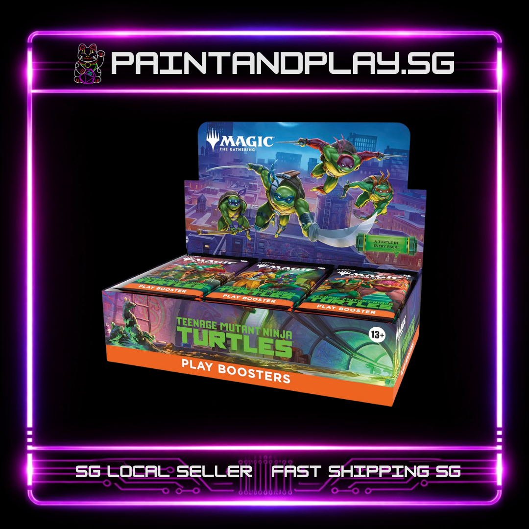 MAGIC THE GATHERING: TEENAGE MUTANT NINJA TURTLE PLAY BOOSTER BOX
