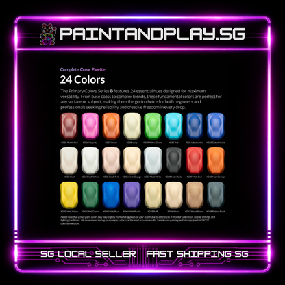 KALEIDO COLORWORKS: 24 PRIMARY COLORS SET B