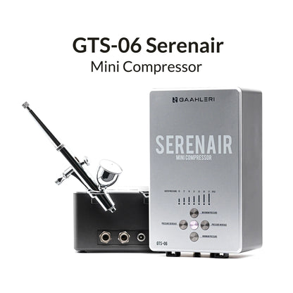 GAAHLERI: AMBITION SERIES GTS-06 SERENAIR MINI COMPRESSOR & AIRBRUSH