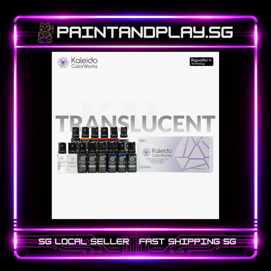 KALEIDO COLORWORKS: 12 PRIMARY TRANSLUCENT COLORS SET