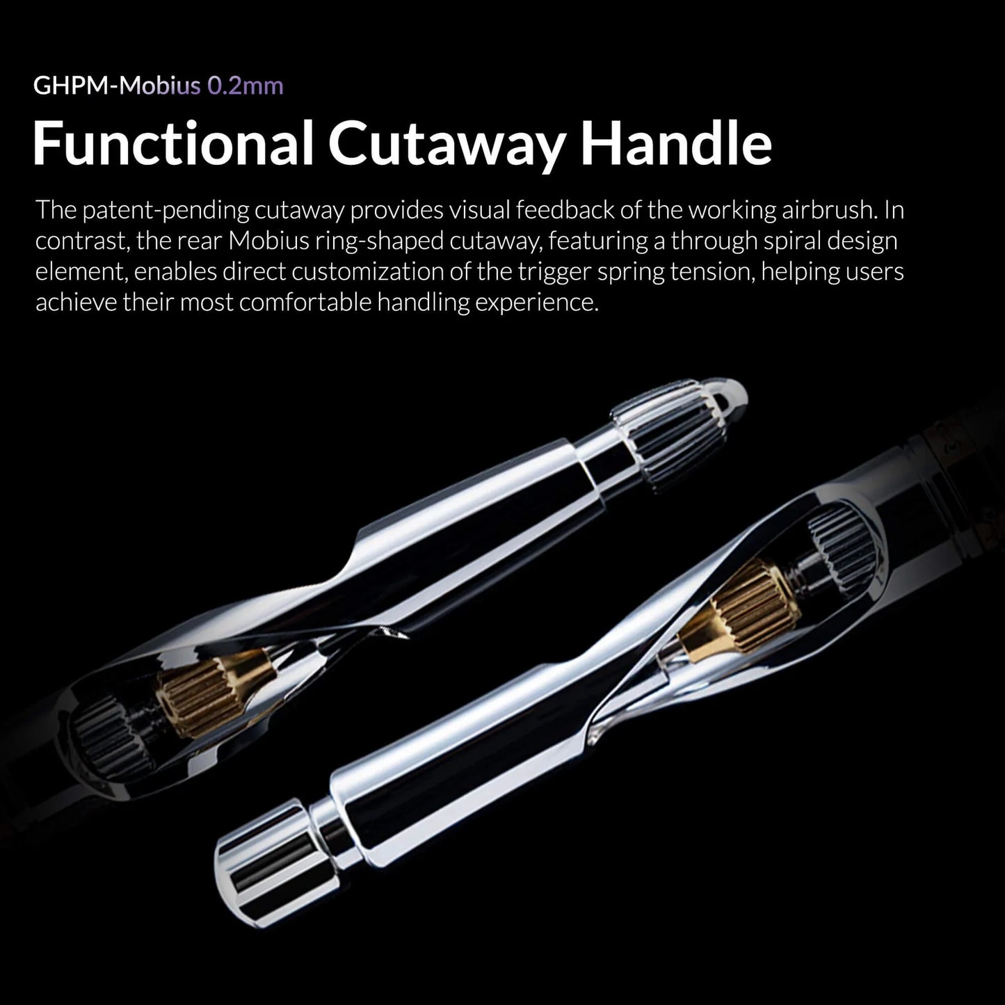 GAAHLERI: PREMIUM SERIES GHPM MOBIUS 0.2MM AIRBRUSH