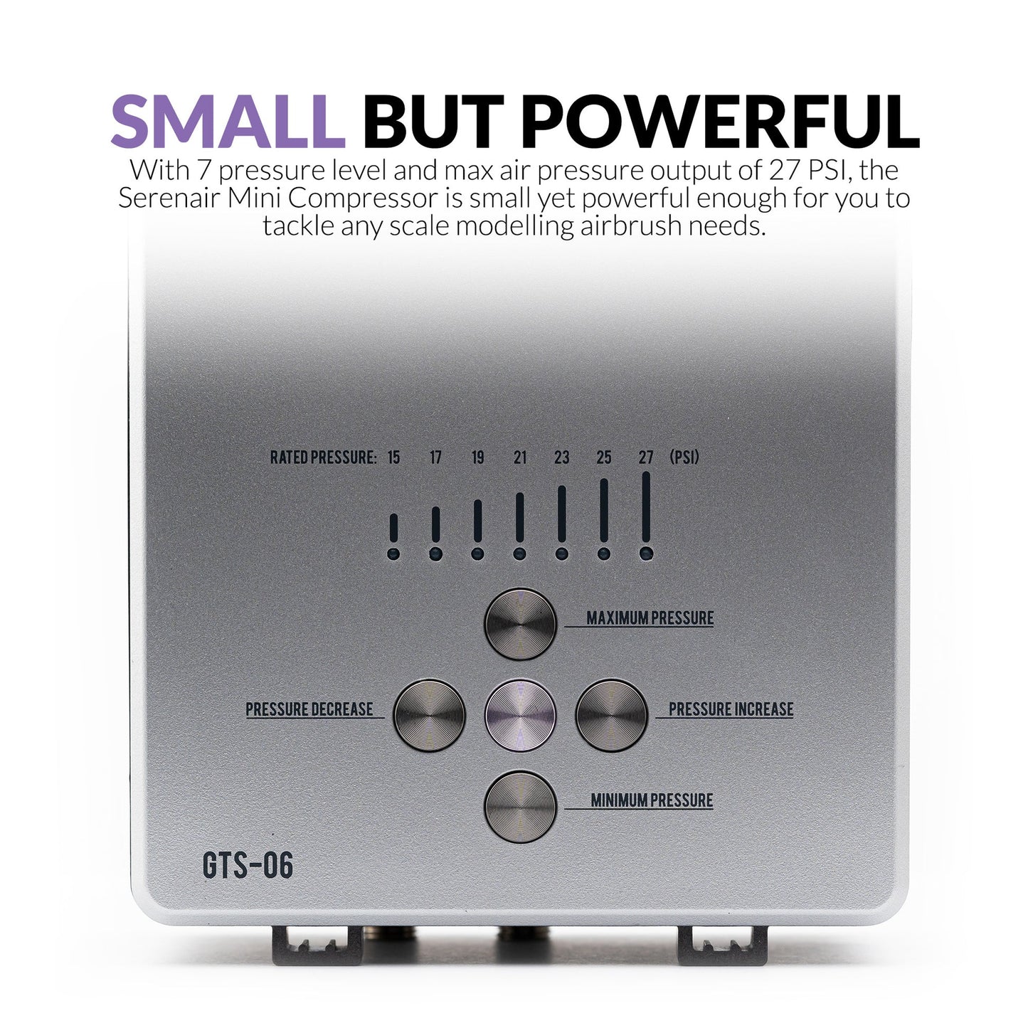 GAAHLERI: AMBITION SERIES GTS-06 SERENAIR MINI COMPRESSOR & AIRBRUSH
