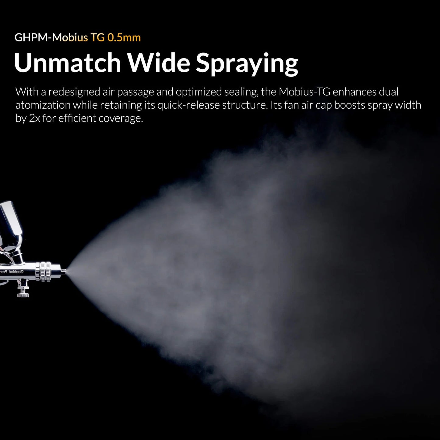 GAAHLERI: PREMIUM SERIES GHPM MOBIUS TG 0.5MM AIRBRUSH