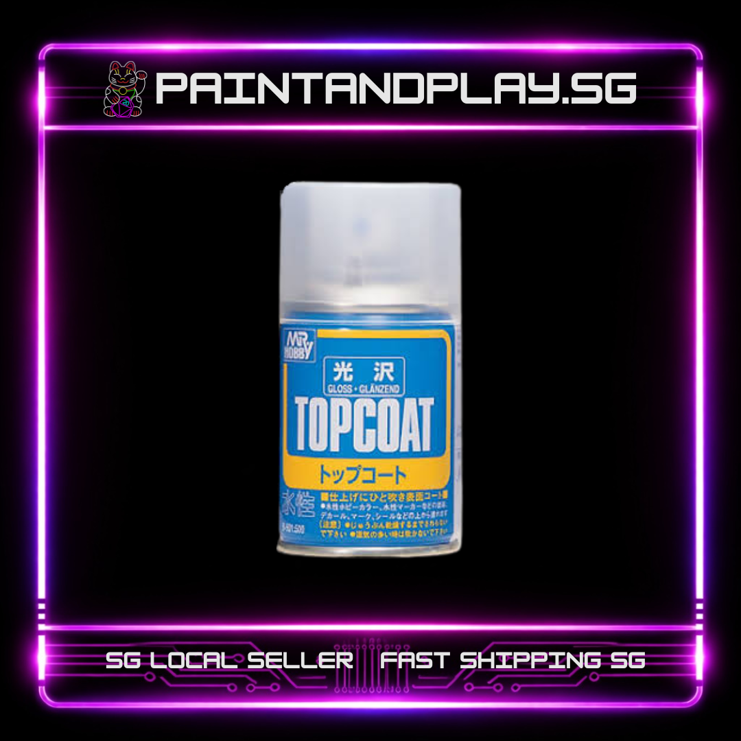 MR HOBBY: SURFACERS & TOP COATS SPRAYS