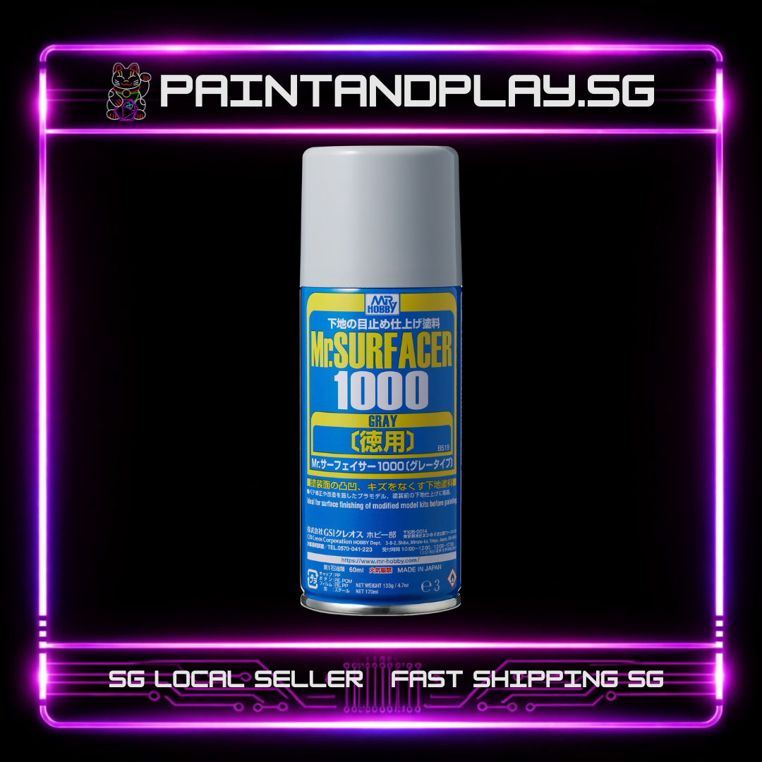 MR HOBBY: SURFACERS & TOP COATS SPRAYS