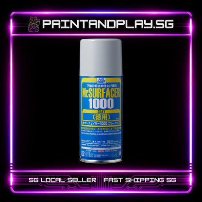 MR HOBBY: SURFACERS & TOP COATS SPRAYS