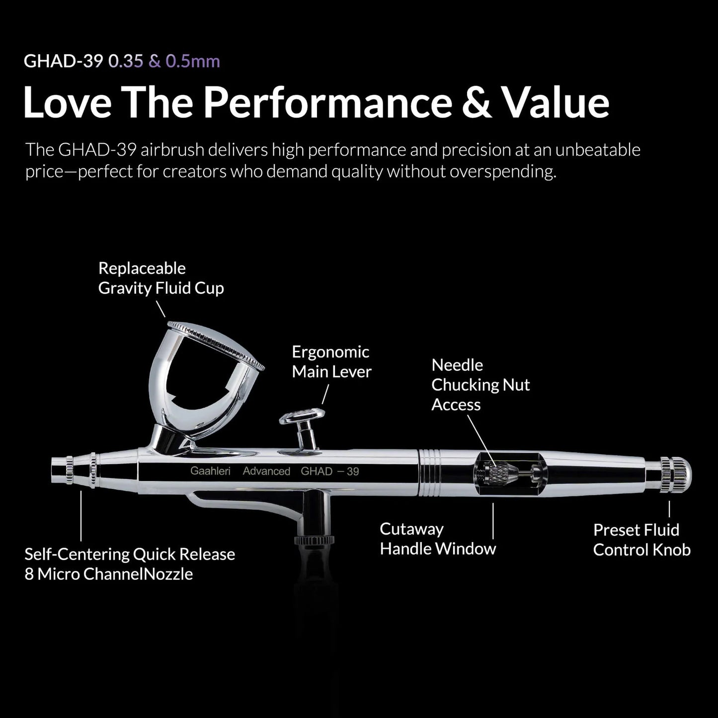 GAAHLERI: ADVANCED SERIES GHAD-39 AIRBRUSH