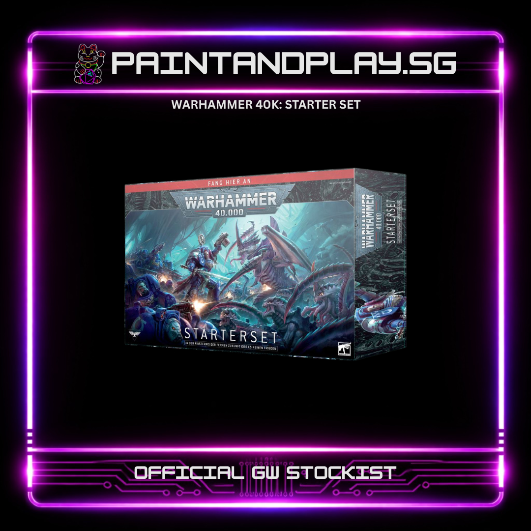 WARHAMMER 40K: STARTER SET (10TH EDITION TYRANIDS VS SPACE MARINES)