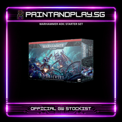 WARHAMMER 40K: STARTER SET (10TH EDITION TYRANIDS VS SPACE MARINES)