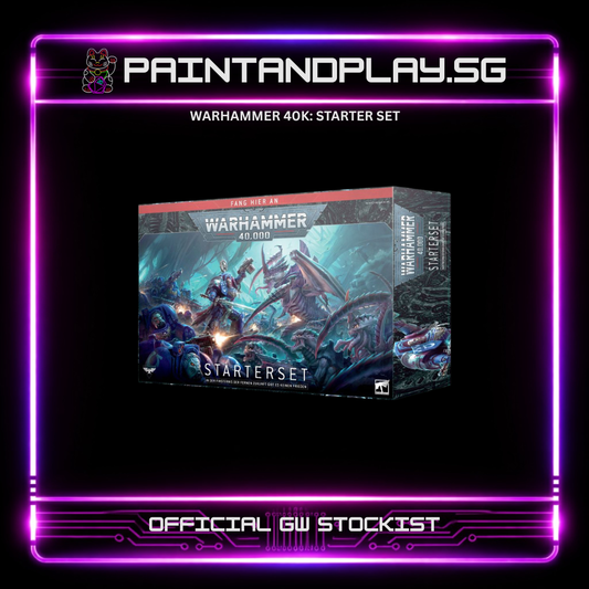 WARHAMMER 40K: STARTER SET (10TH EDITION TYRANIDS VS SPACE MARINES)