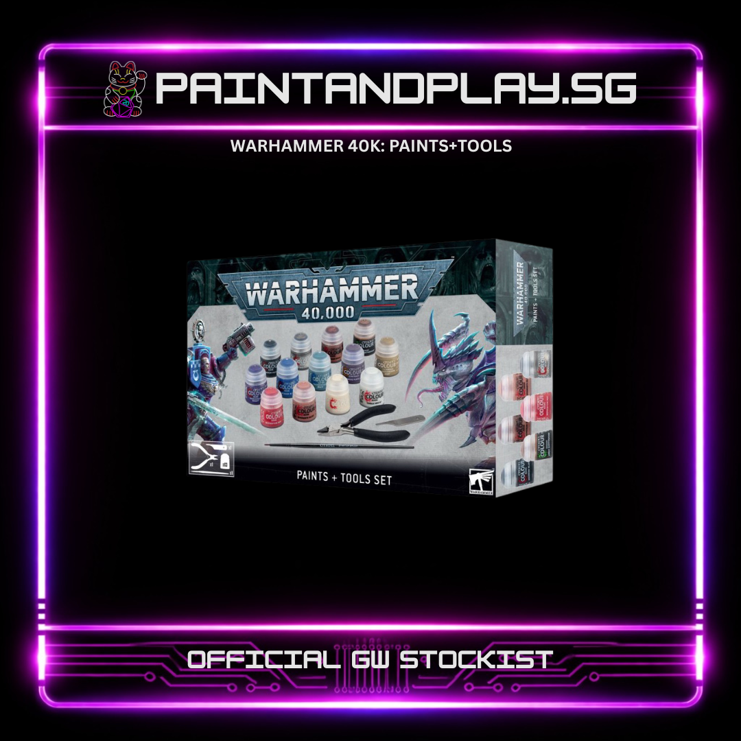 WARHAMMER 40K: PAINTS+TOOLS HUB