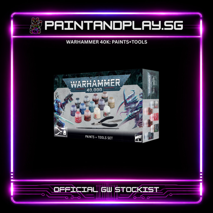 WARHAMMER 40K: PAINTS+TOOLS HUB