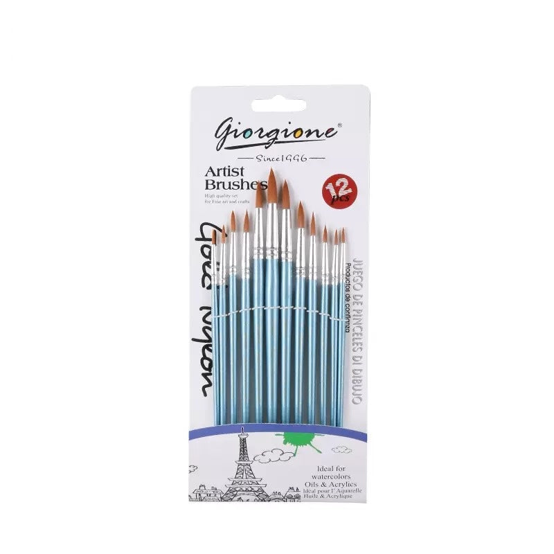 GIORGIONE: ARTIST BRUSHES SET (ROUND)
