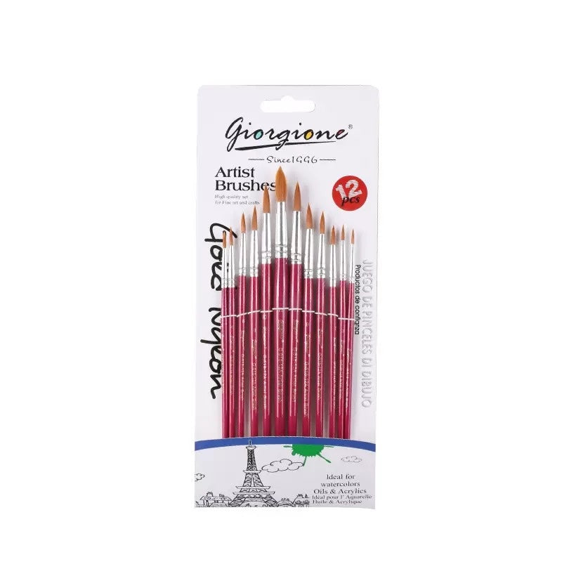GIORGIONE: ARTIST BRUSHES SET (ROUND)