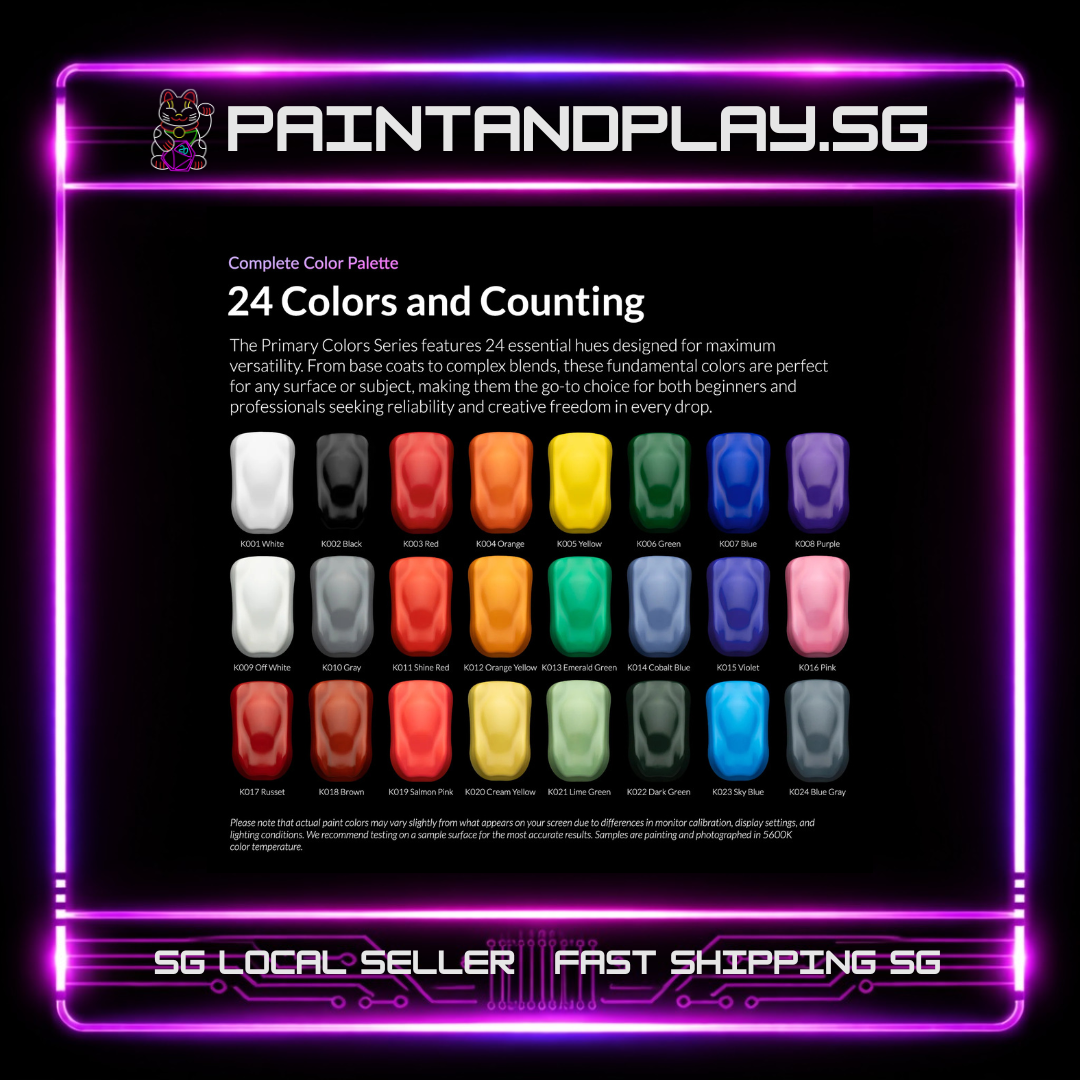KALEIDO COLORWORKS: 24 PRIMARY COLORS SET