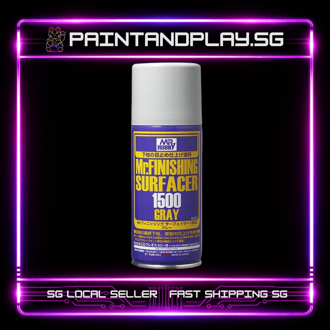 MR HOBBY: SURFACERS & TOP COATS SPRAYS