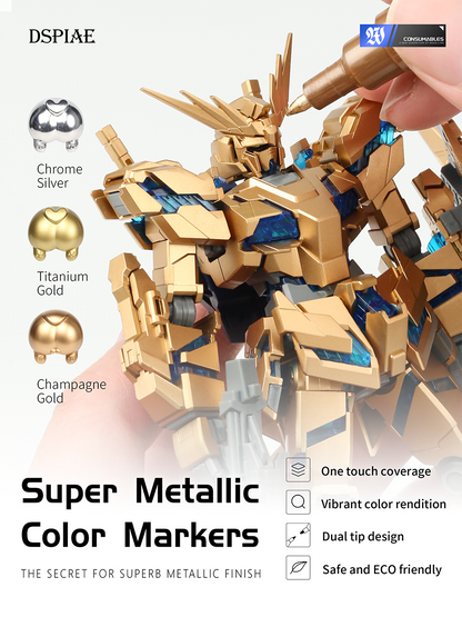 DSPIAE: MKM/MKS/MKA ACRYLIC SOFT TIPPED MARKERS FOR PLASTIC MODELS