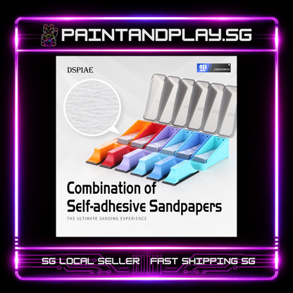 DSPIAE: XSP-S01 SELF-ADHESIVE SANDPAPER SET