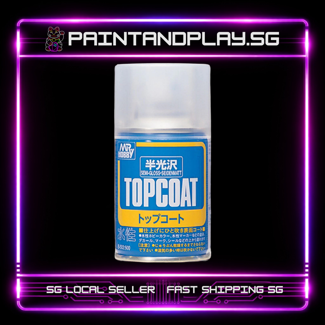 MR HOBBY: SURFACERS & TOP COATS SPRAYS