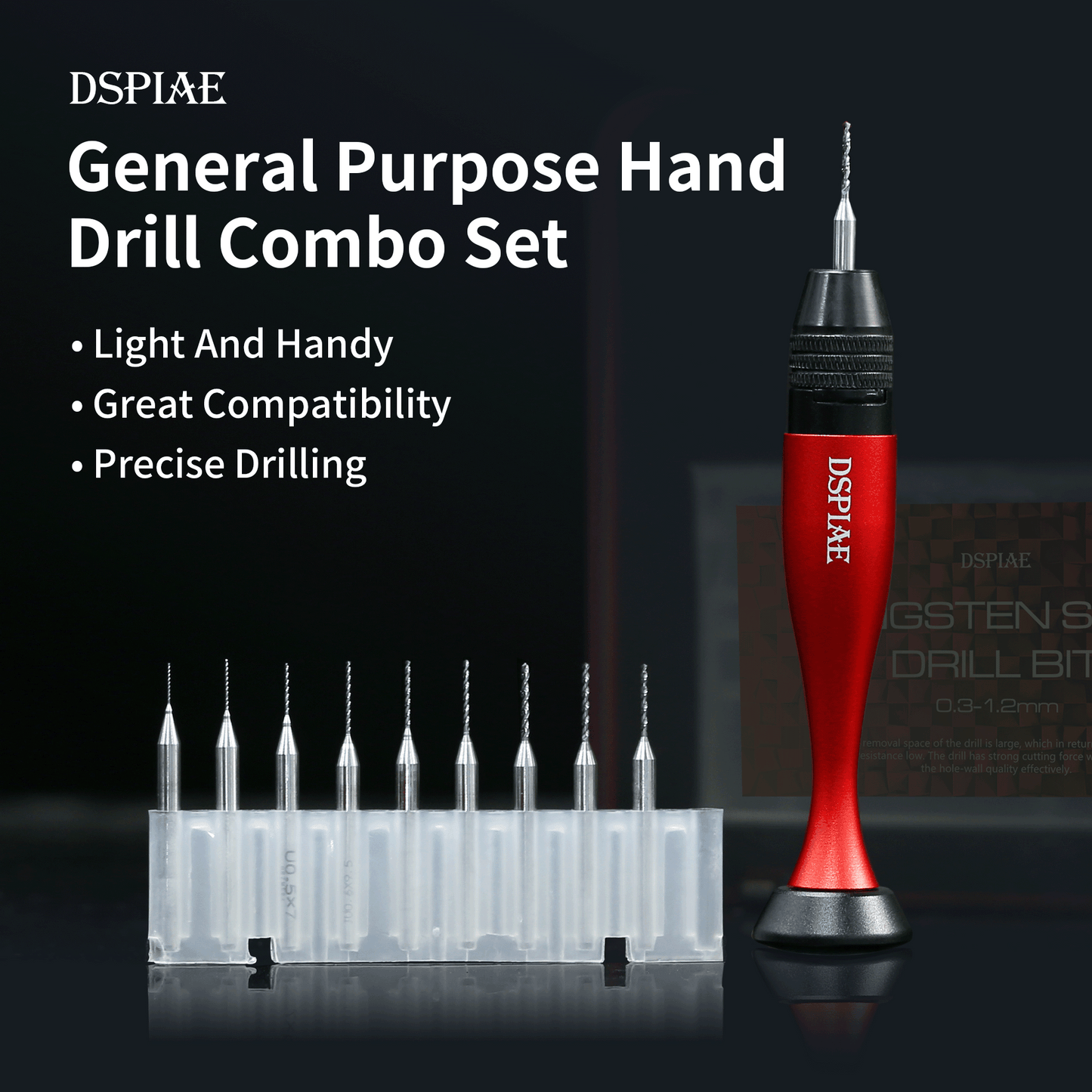 DSPIAE: AT-VHDS GENERAL PURPOSE CHUCK HAND DRILL SET