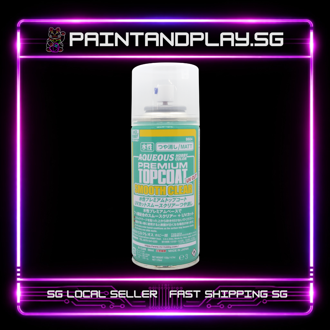 MR HOBBY: SURFACERS & TOP COATS SPRAYS